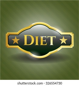 Diet shiny badge