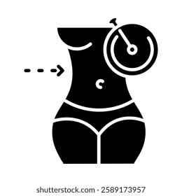 Diet – Slim Waist Representing Weight Management and Nutrition