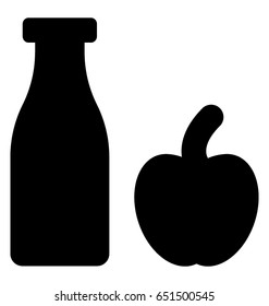 Diet Vector Icon