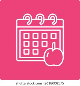 Icono de Vector de dieta. Se puede utilizar para aplicaciones de impresión, móviles y de Web.