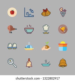 diet vector icon set