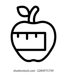 Diet Vector Line Icon Design