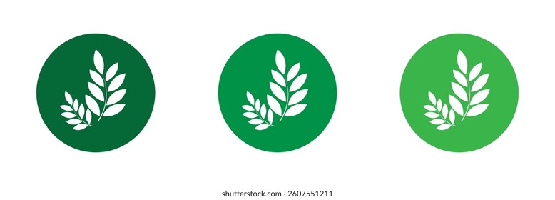 Dietary Fiber Vector Icon Set. Wellness Fibrous vector symbol for UI design. Vector Illustration .EPS 10 .
