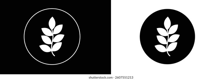 Dietary Fiber Vector Icon Set. Wellness Fibrous vector symbol for UI design. Vector Illustration .EPS 10 .