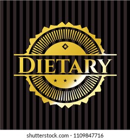  Dietary golden emblem or badge