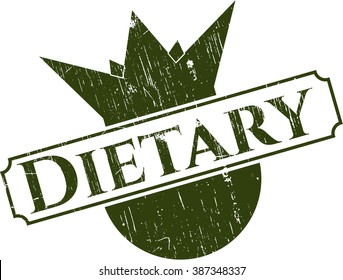 Dietary rubber stamp