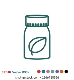 Dietary vector icon, food dietary labels isolated on background