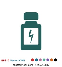 Dietary vector icon, food dietary labels isolated on background