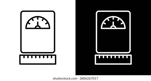Dieting icon line art vector..