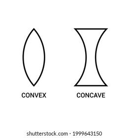 difference between convex lens and concave lens