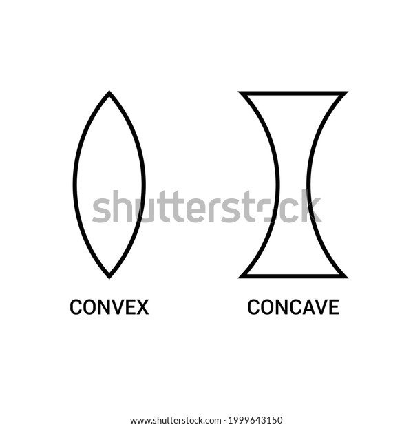 difference between\
convex lens and concave\
lens