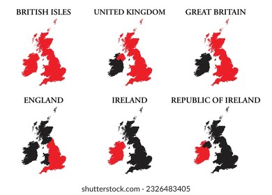 The difference between United Kingdom, Great Britain and England