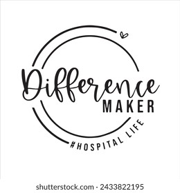 difference maker background inspirational positive quotes, motivational, typography, lettering design