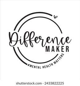 difference maker background inspirational positive quotes, motivational, typography, lettering design