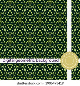 different abstract hand drawn seamless patterns. vector illustration