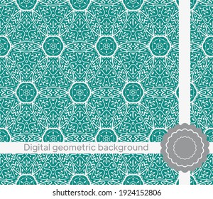 diferentes patrones abstractos a mano sin costura. ilustración vectorial