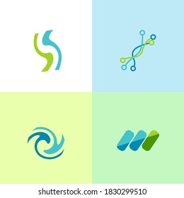 Different abstract trendy symbols. Modern elements for your design