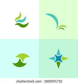 Different abstract trendy symbols. Modern elements for your design