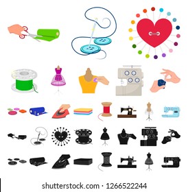 Different animals cartoon, black icons in set collection for design. Bird, predator and herbivore vector symbol stock web illustration.