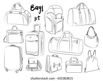 Different bags set