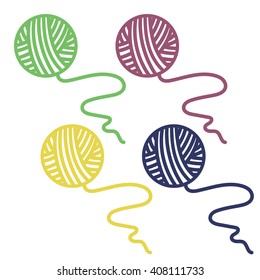 Different balls of yarn