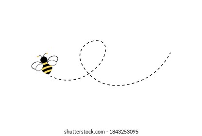 Different bee and honeycomb vector and icon