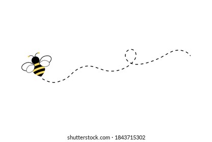 Different bee and honeycomb vector and icon