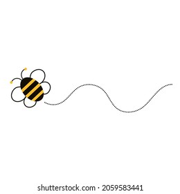 Different bee and honeycomb vector and icon