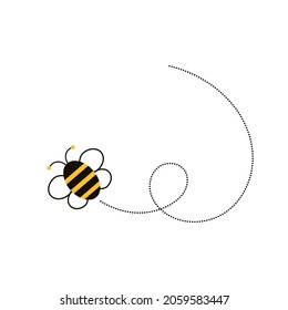 Different bee and honeycomb vector and icon