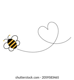 Different bee and honeycomb vector and icon