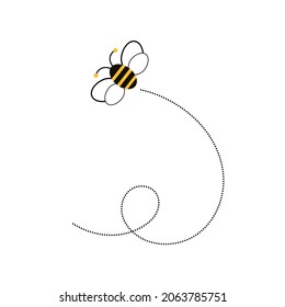 Different bee and honeycomb vector and icon