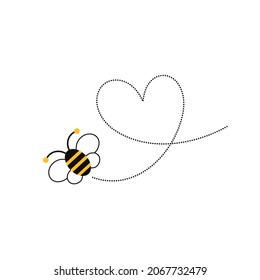 Vector e icono de abeja y peine de miel