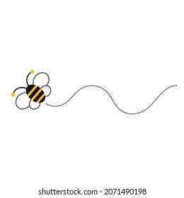 Different bee and honeycomb vector and icon