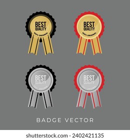 different best quality badge vector collection
