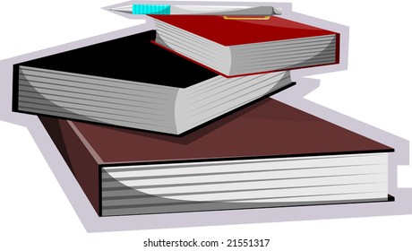 different books	