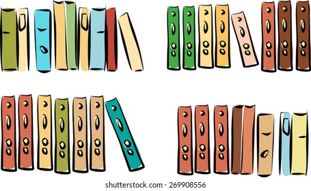 Different books