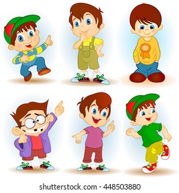 different boys