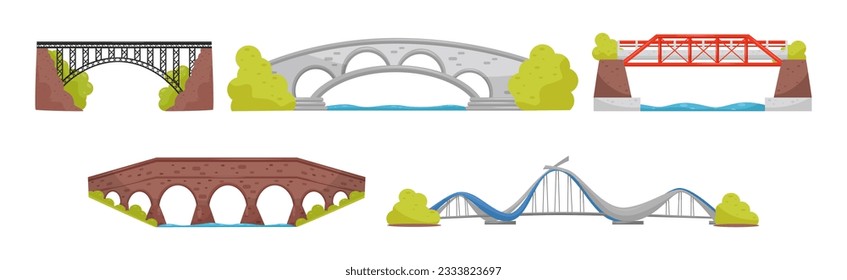 Different Bridge as Structure for Spanning Physical Obstacle Vector Set