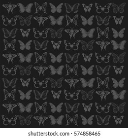Different butterflies. Simply order.