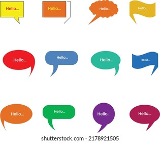 Distintas llamadas, títulos de llamadas, cuadros de descripción o información, vídeo Etiquetas de llamadas informativas conjunto de ilustraciones vectoriales, Barra tecnológica para infografías