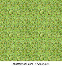 Different characters' pixel art. Pixel crowd. Vector picture. Pattern people pixel art.