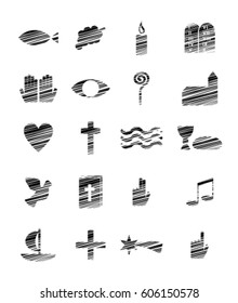 different christian symbols