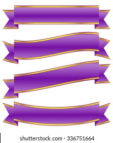 Different classic horizontal banners