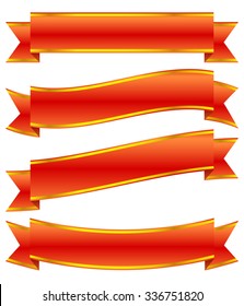 Different classic horizontal banners
