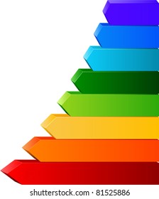 Different color arrows  for your design