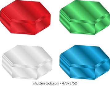 Different color brilliants