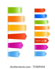 Different color stickers