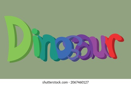 the word dinosaur