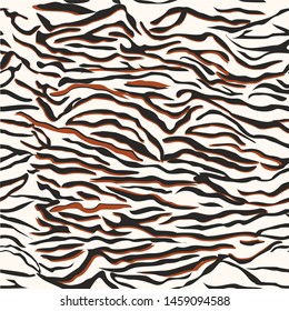 Different colored zebra fur seamless pattern design. zebra and panther vector illustration background.