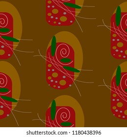different colorful geometric figures